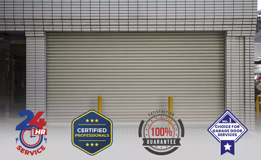 New Amarr Automatic Roll Up Garage Doors Installation in Las Vegas, NV