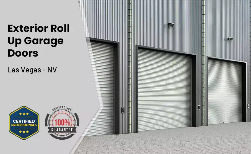 Exterior Roll Up Garage Doors Las Vegas - NV 